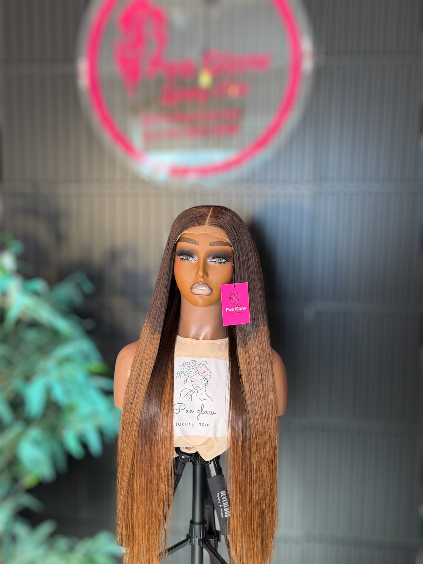 24” Vietnamese Bone Straight Wig – 4x4 Closure | Luxury Straight Hair