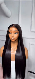 24inches bone straight with 5x5 closure